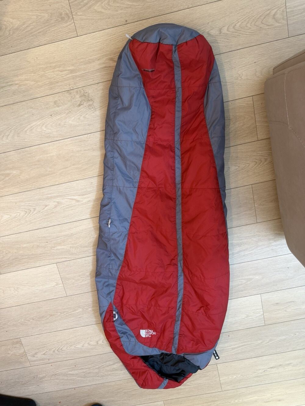 The North Face Tigger Sleeping Bag Gray Red 20f/-7c Climashield